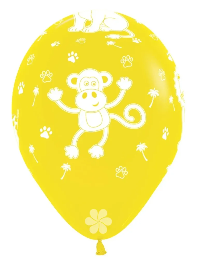sempertexeurope-jungleanimals-yellow-020-12inch-r12jungle2-latexballoon-flor3.webp