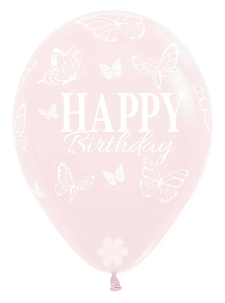 sempertexeurope-happybirthday-enchantedbutterflies-pastelmattepink-609-12inch-latexballoon-flor3.webp