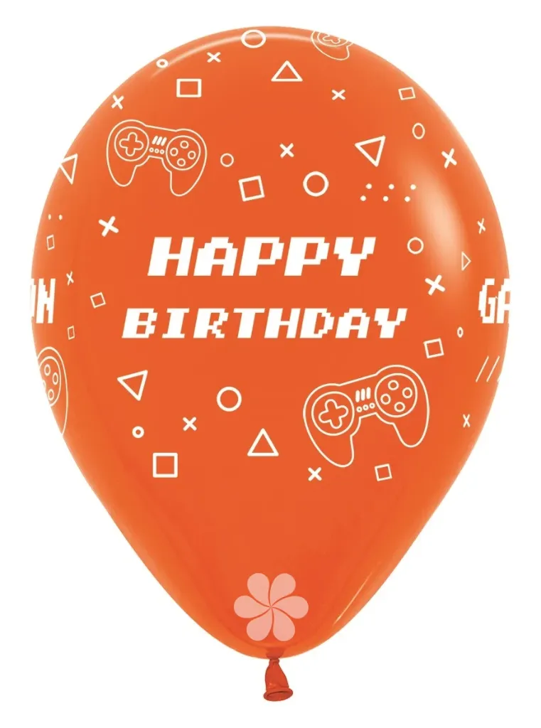 sempertexeurope-happybirthday-gameon-orange-061-12inch-r12hbgame-latexballoon.webp