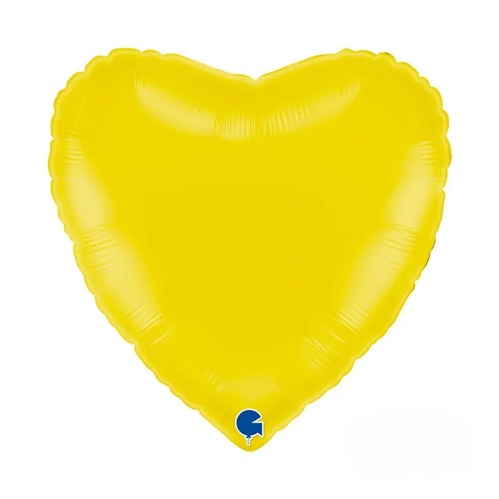 Heart Pastel Yellow - 18 inch - Grabo