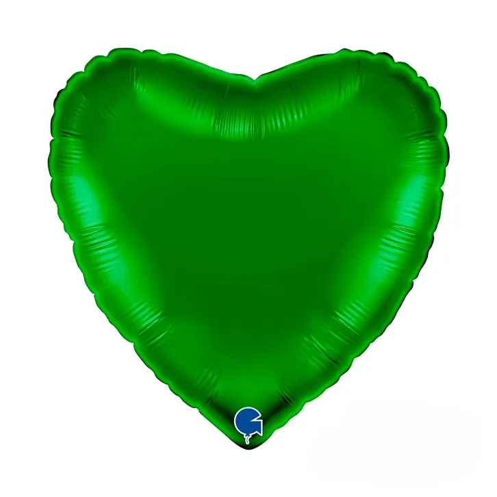 [18020GR-P] Heart Green - 18 inch - Grabo