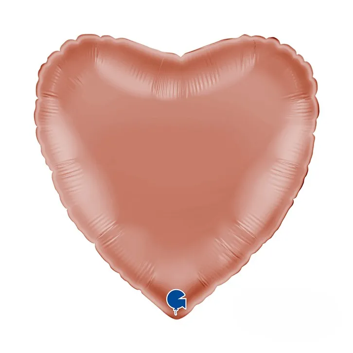 Heart Rose Gold - 18 inch - Grabo