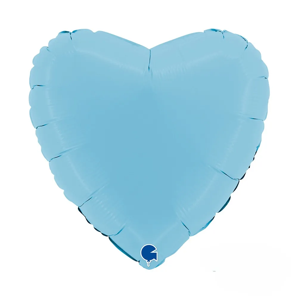 Heart Matte Blue - 18 inch - Grabo