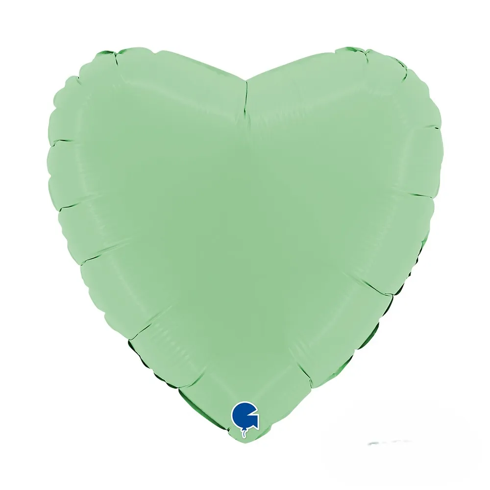 Heart Matte Green- 18 inch - Grabo