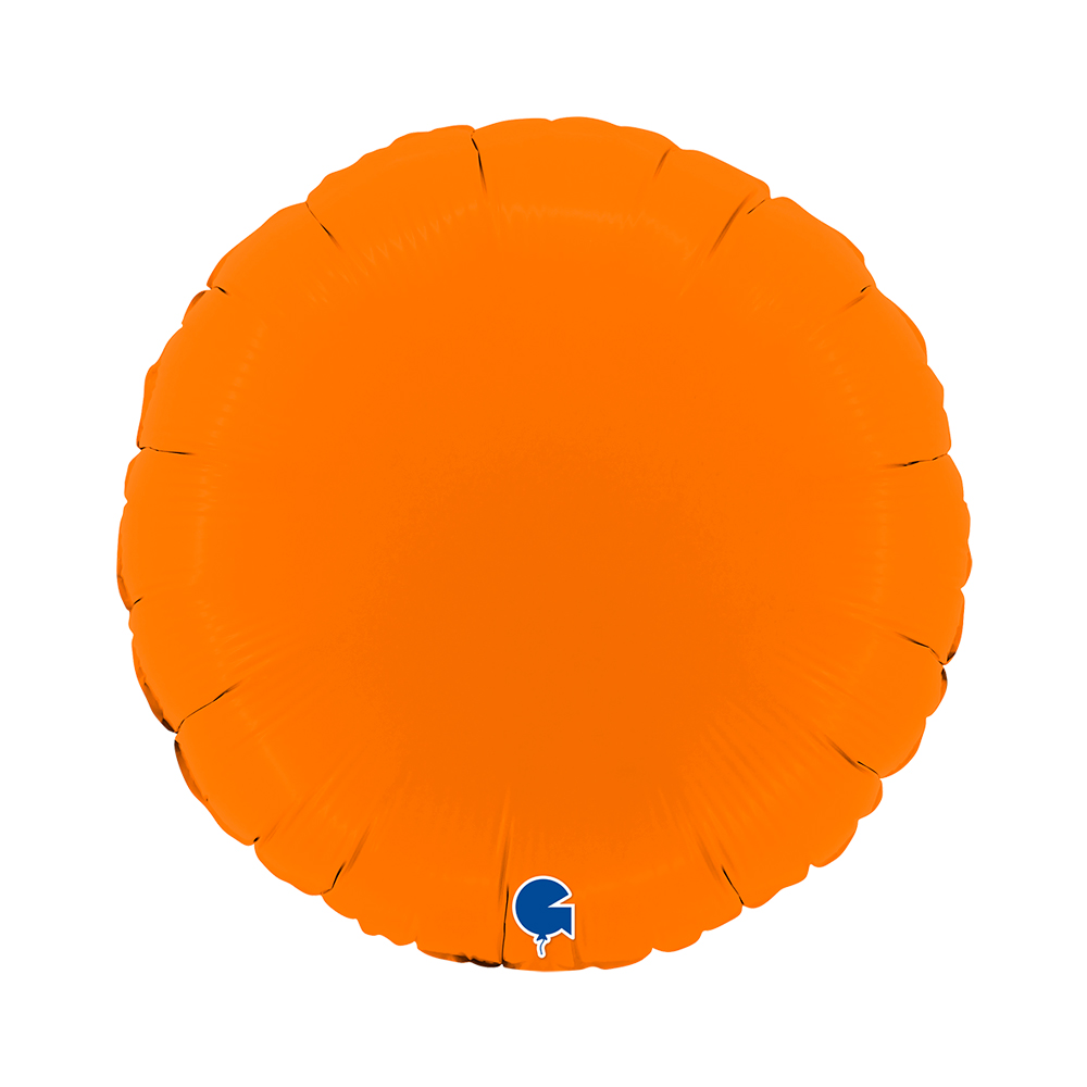 [181000MO-P] Round Matte Orange - 18 inch - Grabo