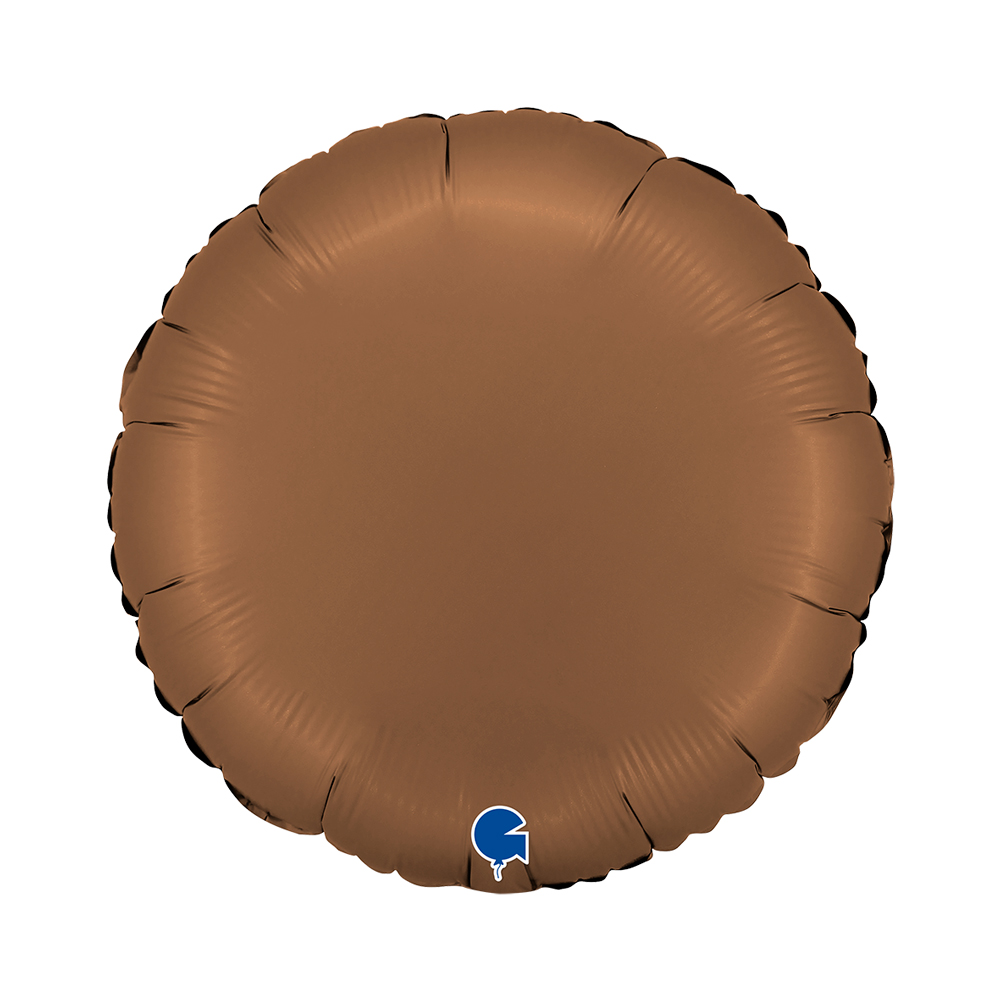Round Satin Chocolate - 18 inch - Grabo
