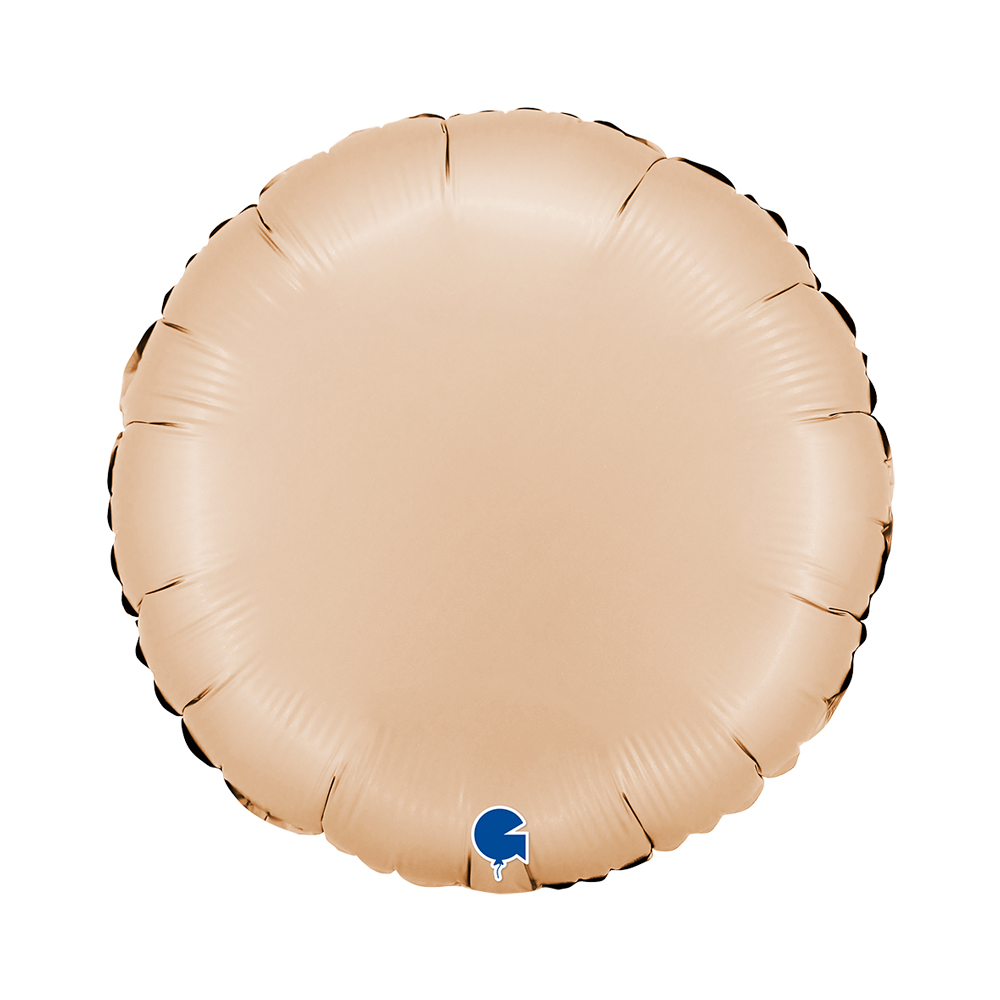 Round Satin Nude - 18 inch - Grabo