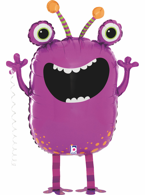 [18105-P] Walking Balloon Animal - Monster - 26 inch - Betallic