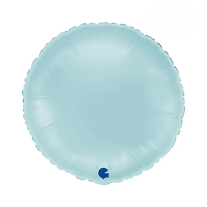Round Pastel Blue - 18 inch - Grabo