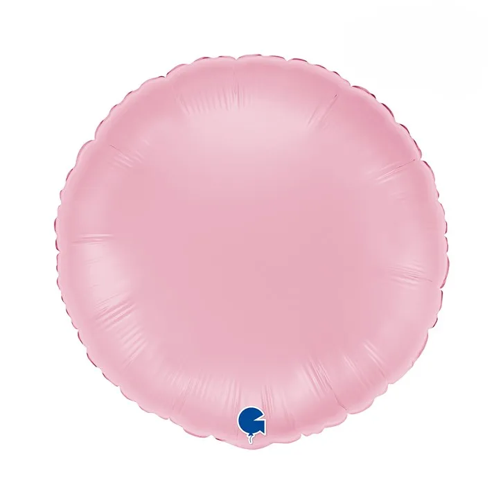 Round Pastel Pink - 18 inch - Grabo