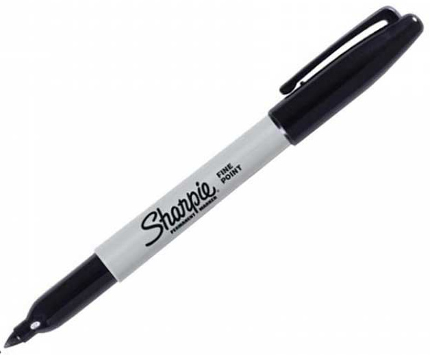 [18305] Sharpie Black - 1 Stuk