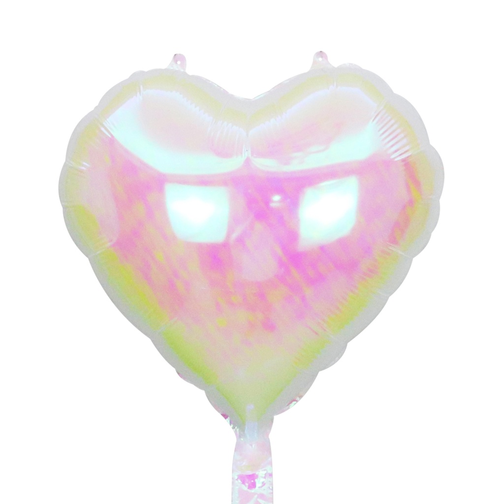 Heart Pearl White - 18 inch