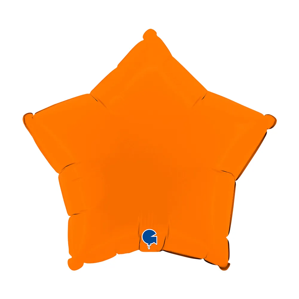 Star Matte Orange - 18 inch - Grabo
