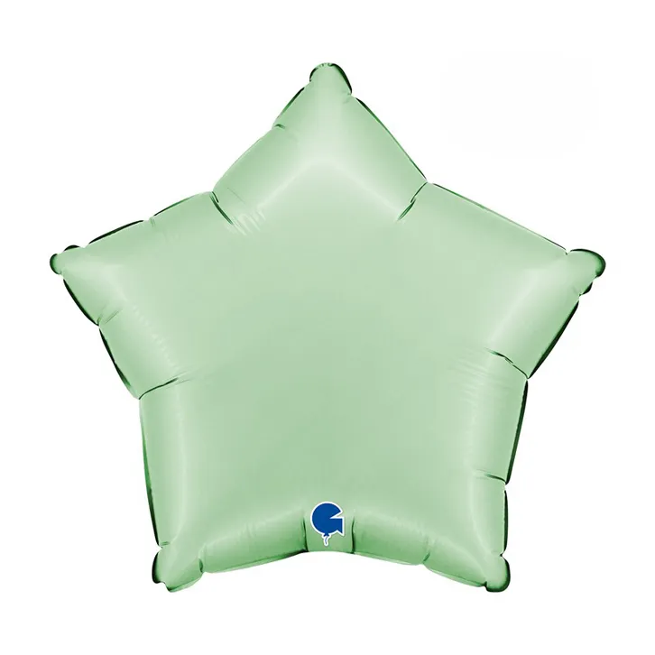 Star Satin Glazed Mint - 18 inch - Grabo