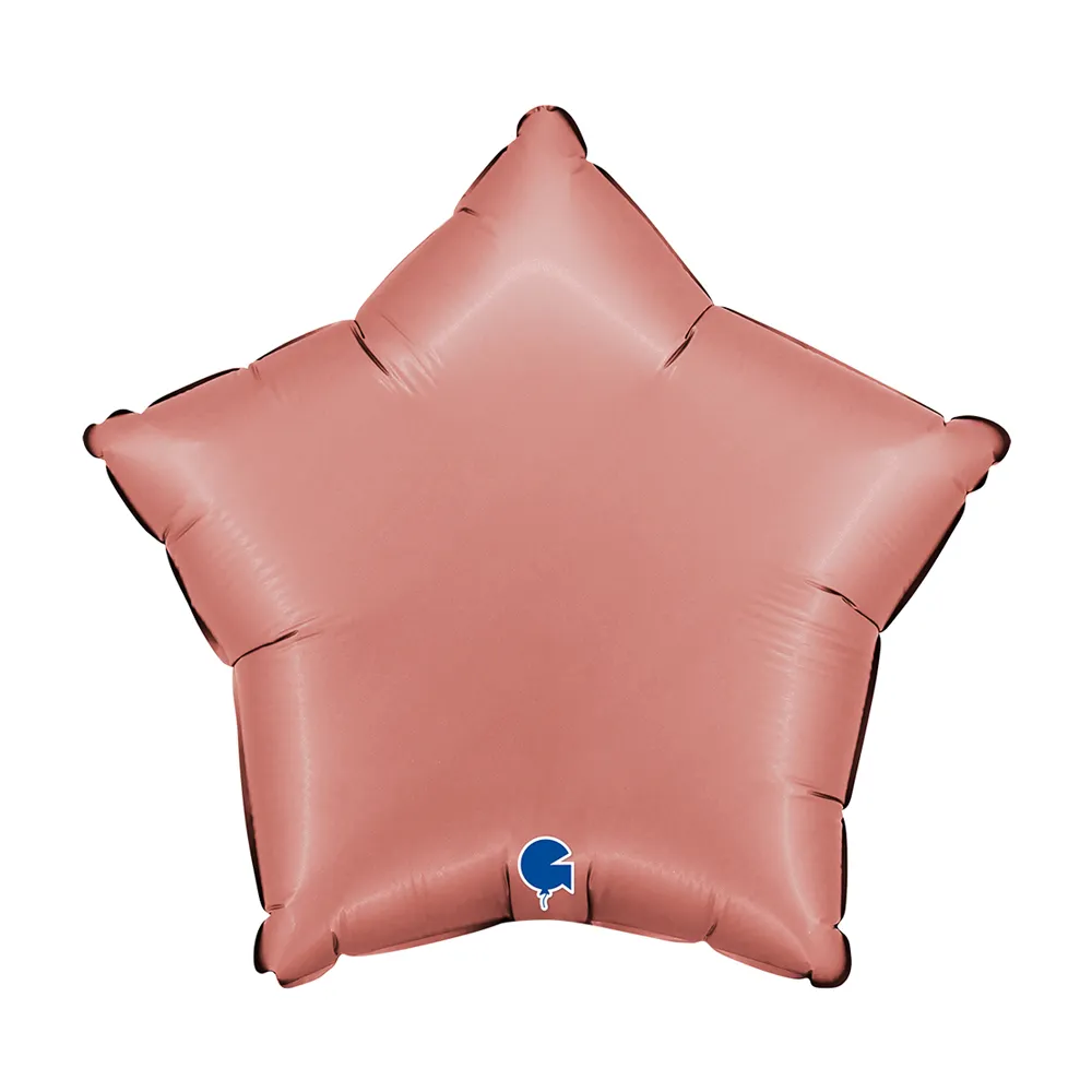 Star Satin Rose Gold - 18 inch - Grabo