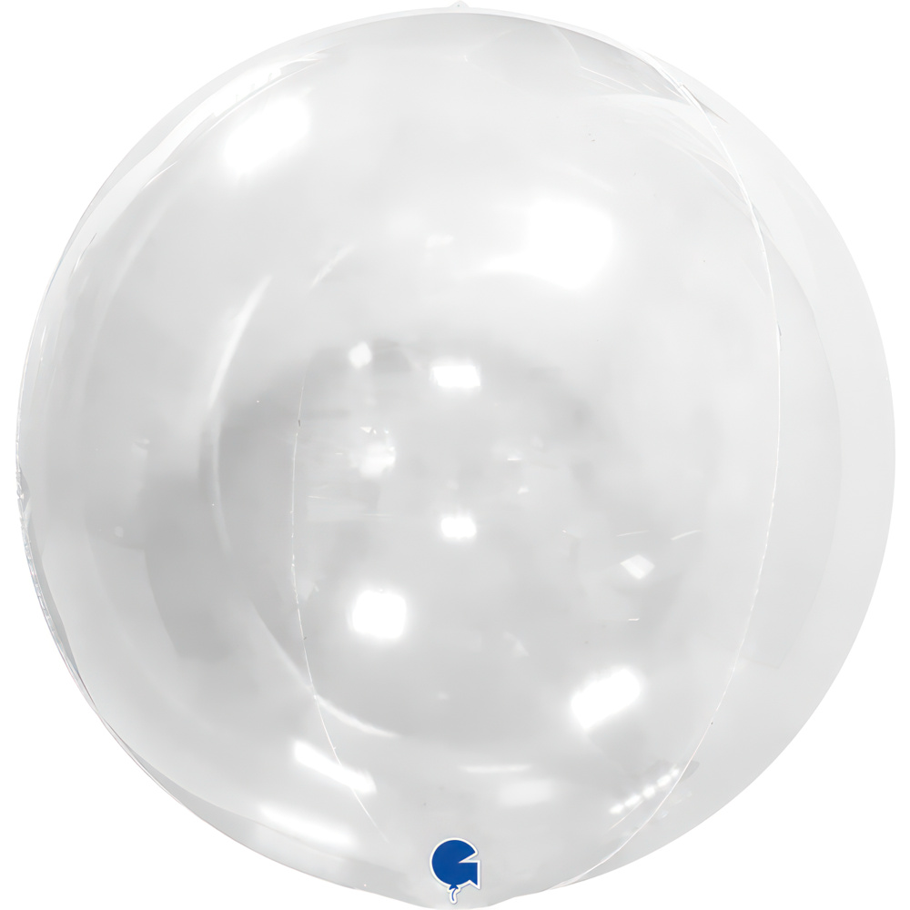 Transparant - Globe - 19 inch - Zonder Valve - Grabo