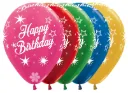 R12 - Happy Birthday Sparkle - Metallic Assortiment - 25 Pcs