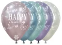 R12 - Happy Birthday - Enchanted Butterflies - Silk Assortment - 25 Pcs