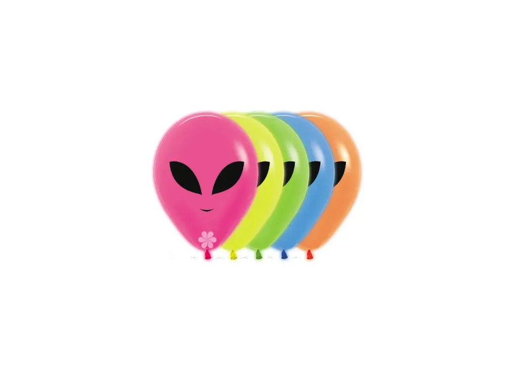 R5 - Alien - Neon Assortment - 50 Pcs
