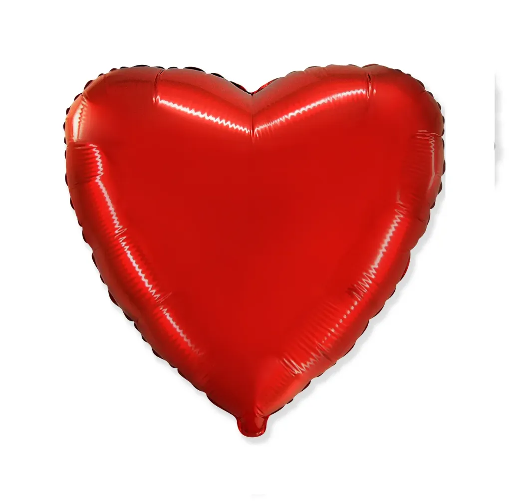 Heart Red - 18 inch - Flex - 10 Pcs