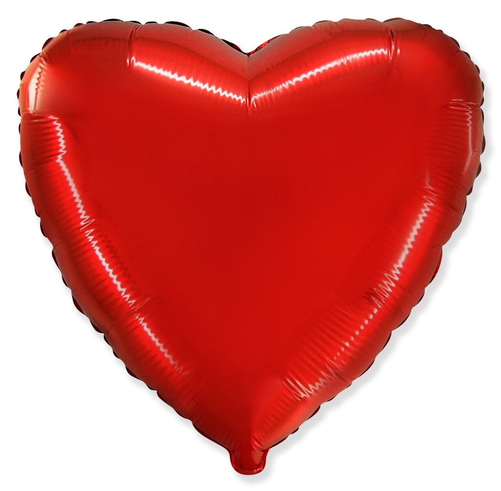 Heart Red - 32 inch - Flex - 2 Stuks