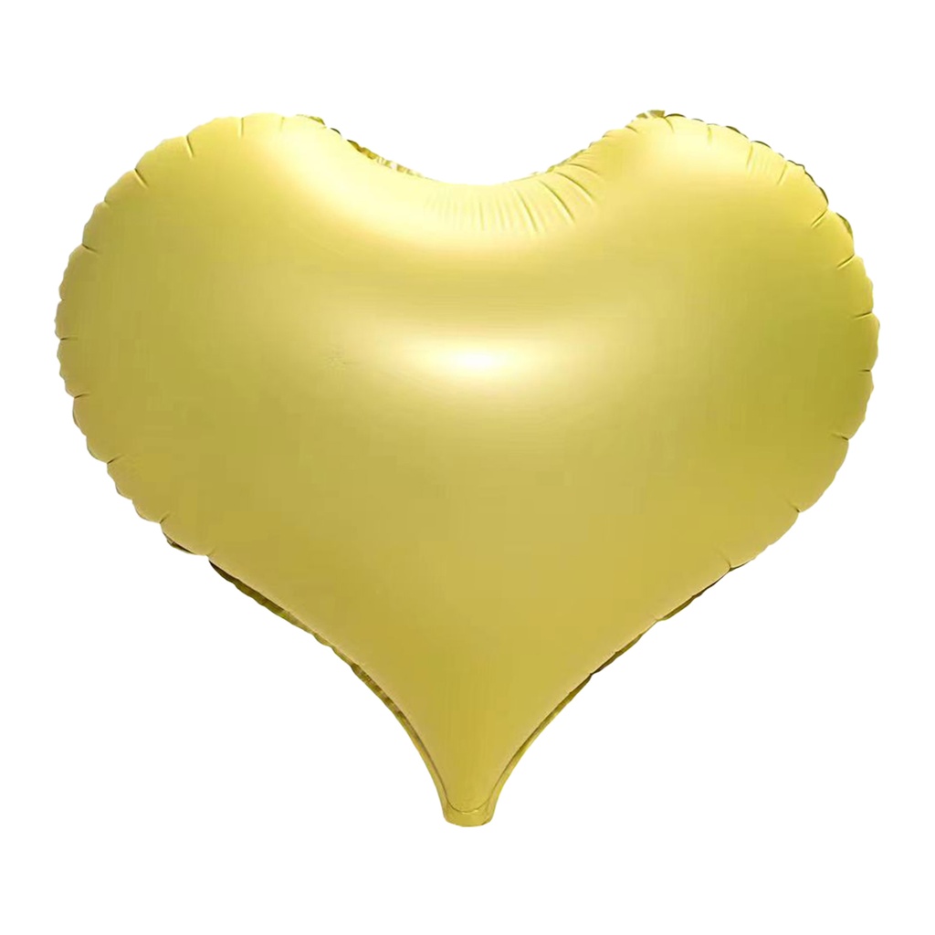 Heart Macaron Yellow - 22 inch