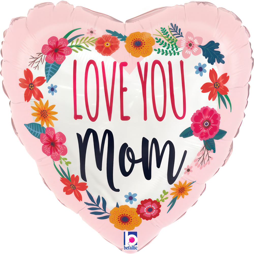 [22170] Love You Mom Blossom - 9 inch - Betallic