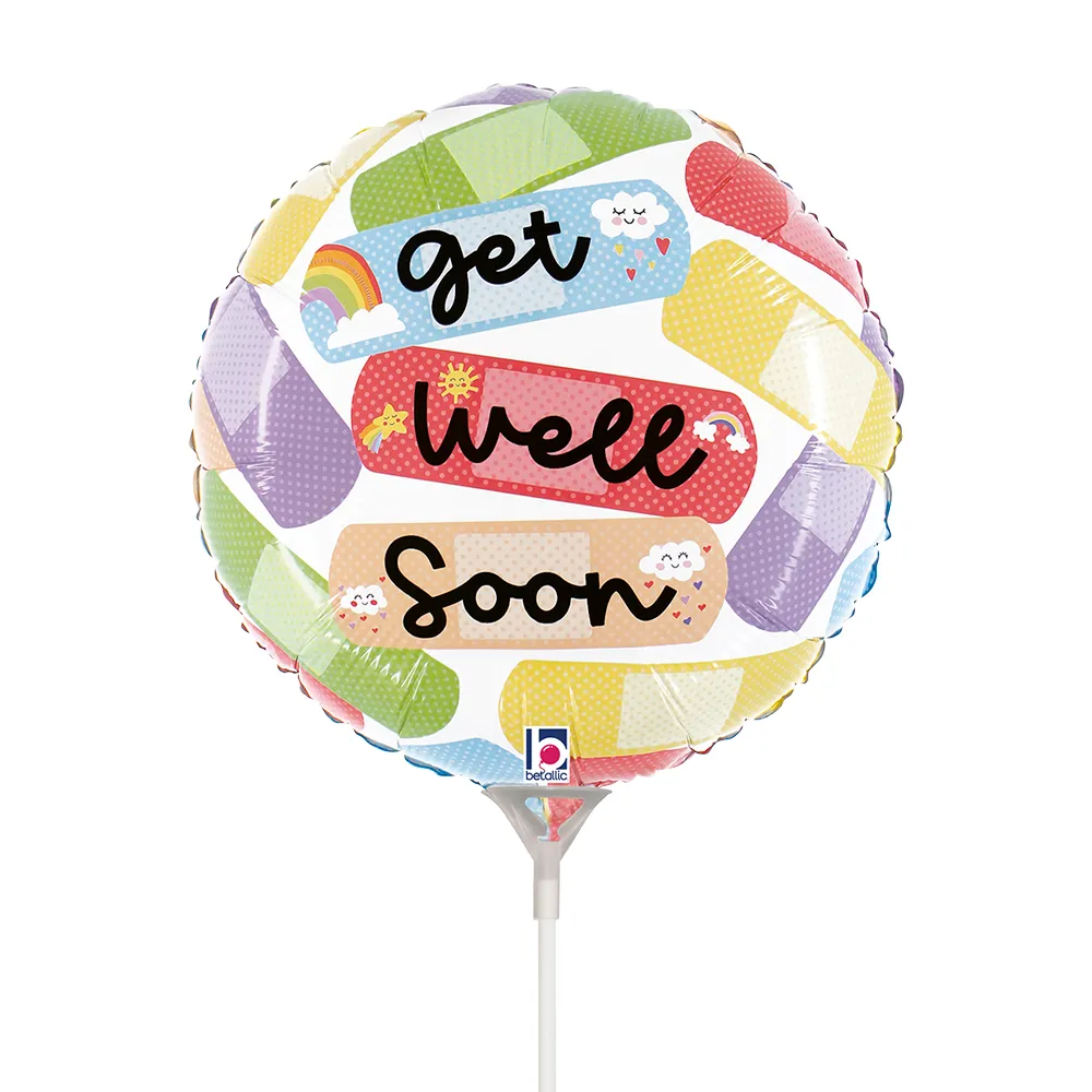 Get Well Soon - Bandaid - 9 inch - Betallic