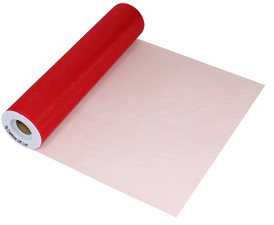 Tulle - Red - 30cm x 23m