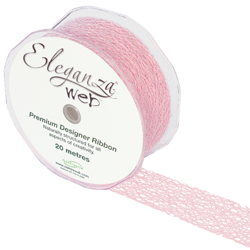Web Ribbon - Pink - 50mm x 20m