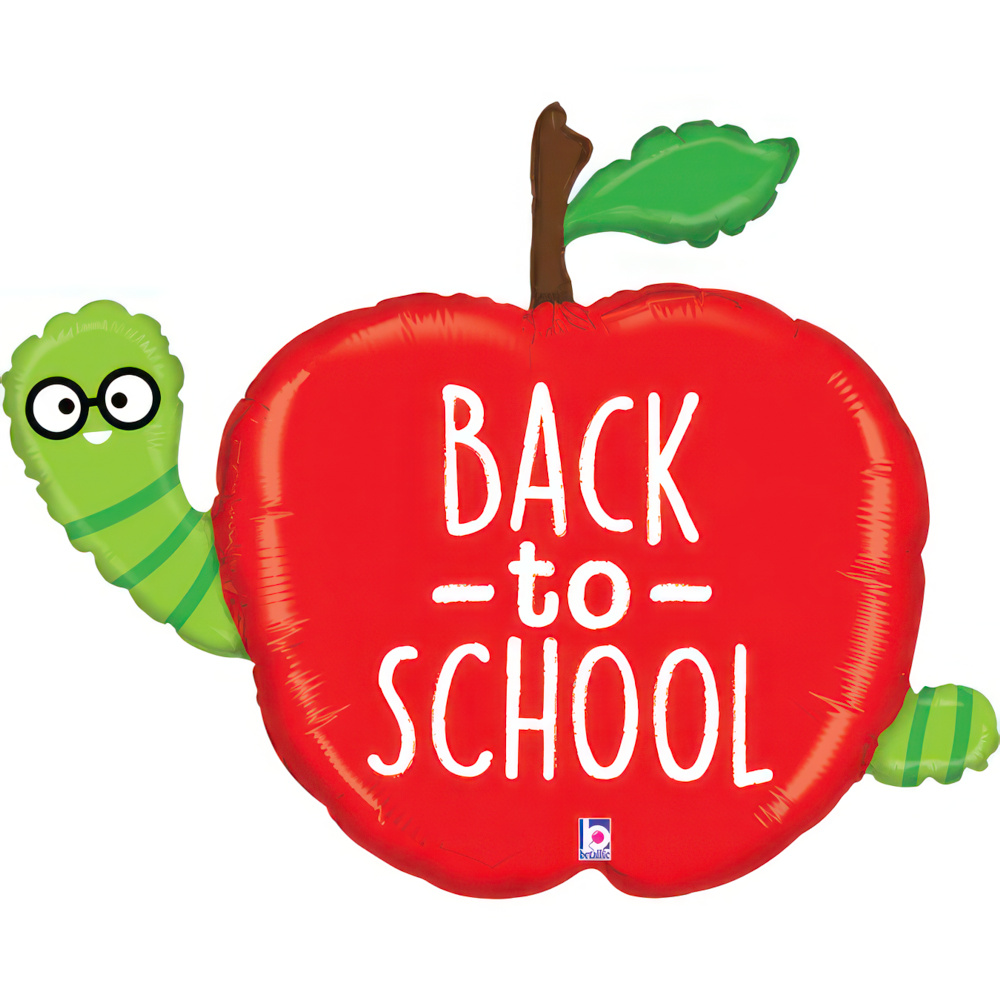 Back To School Apple - 32 inch - Betallic