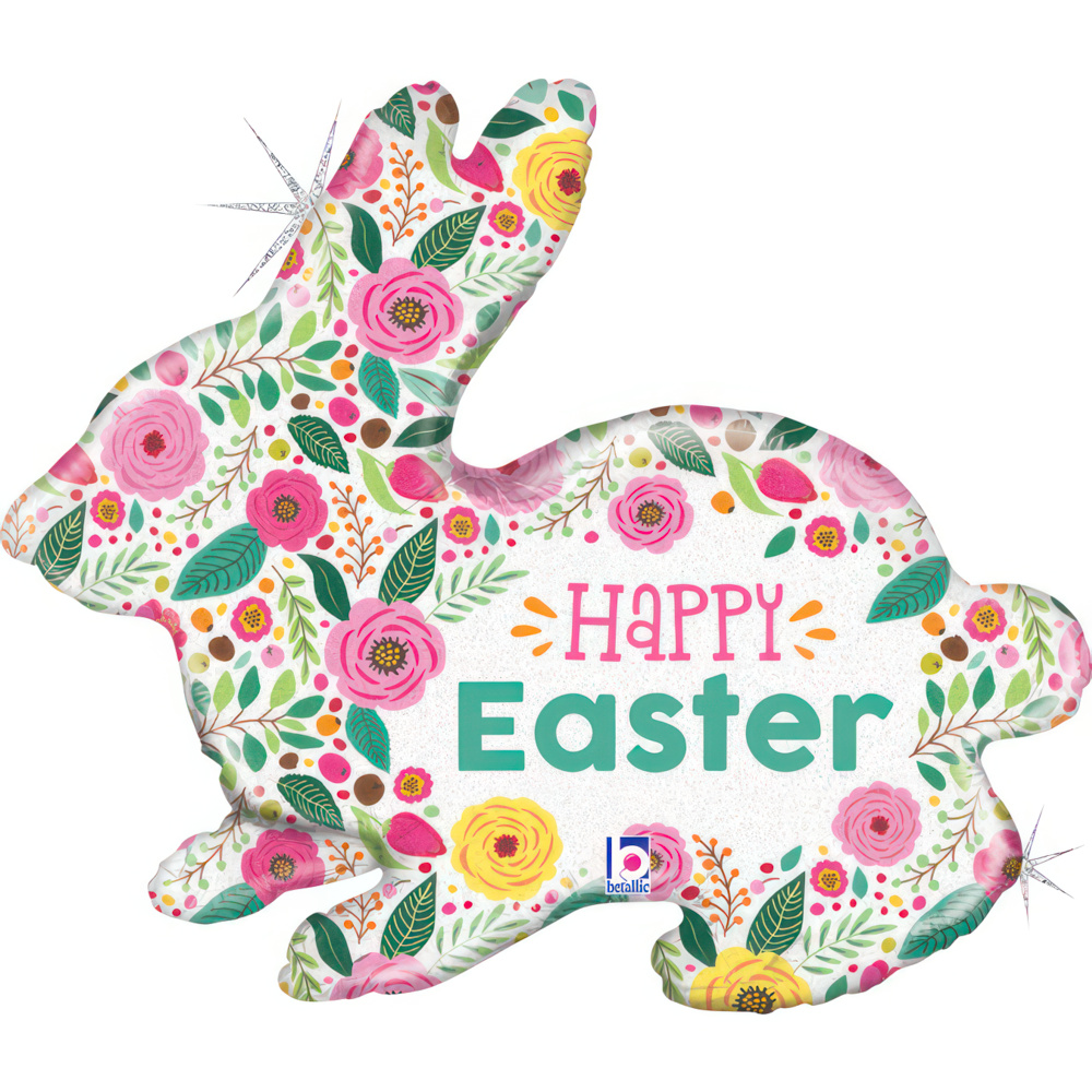 Spring Flower Easter Bunny - 32 inch - Grabo