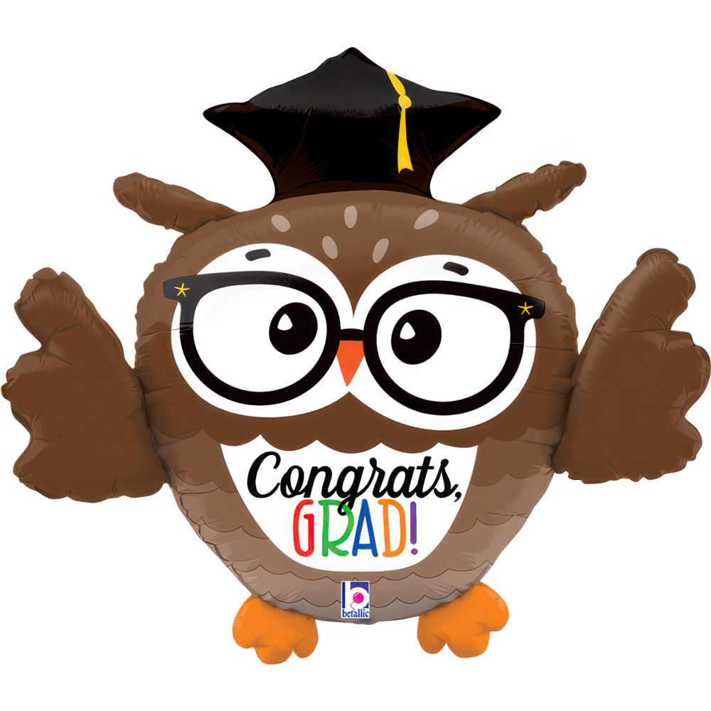 Dimensional Grad Owl - 22 inch - Betallic