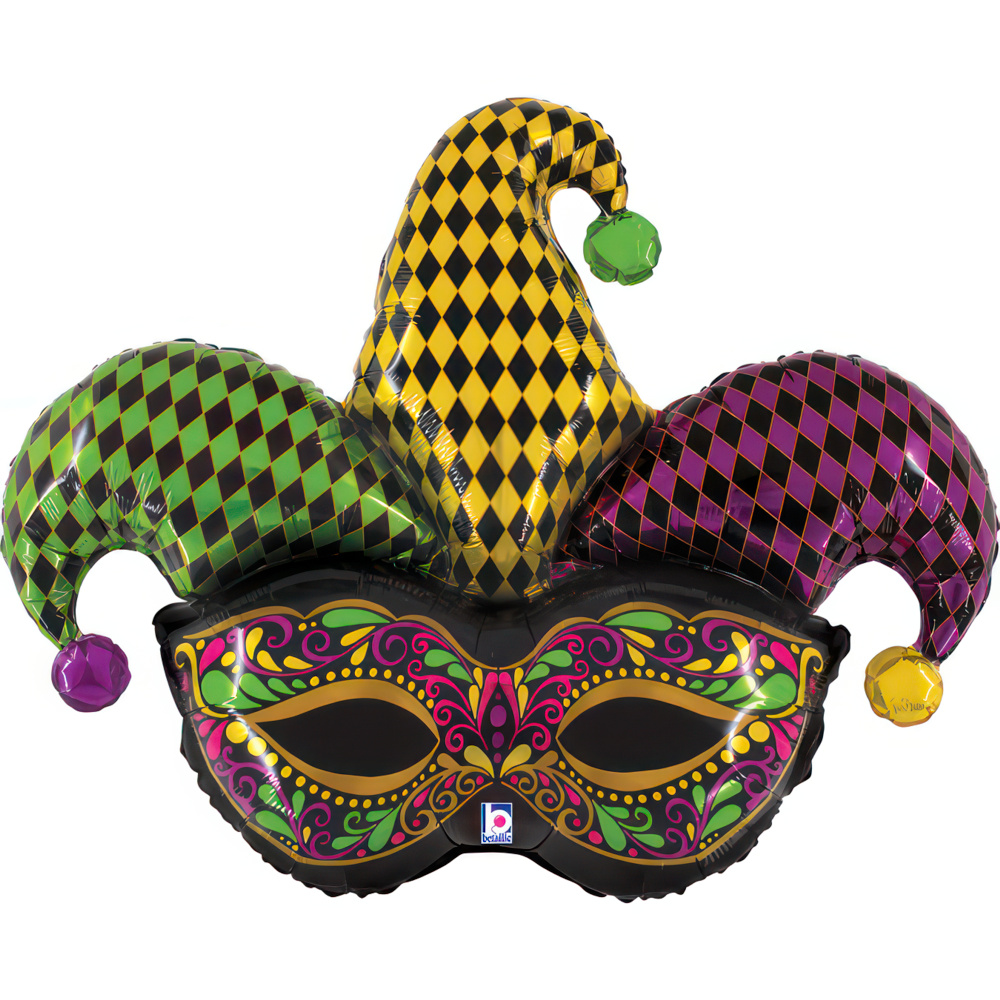 Jester Mask - 37 inch - Betallic