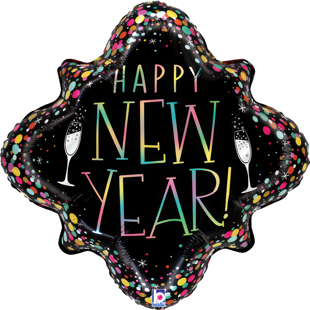 Happy New Year - Party Confetti - 24 inch - Betallic