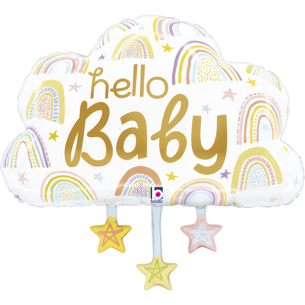 Hello Baby - Cloud - 28 inch - Betallic