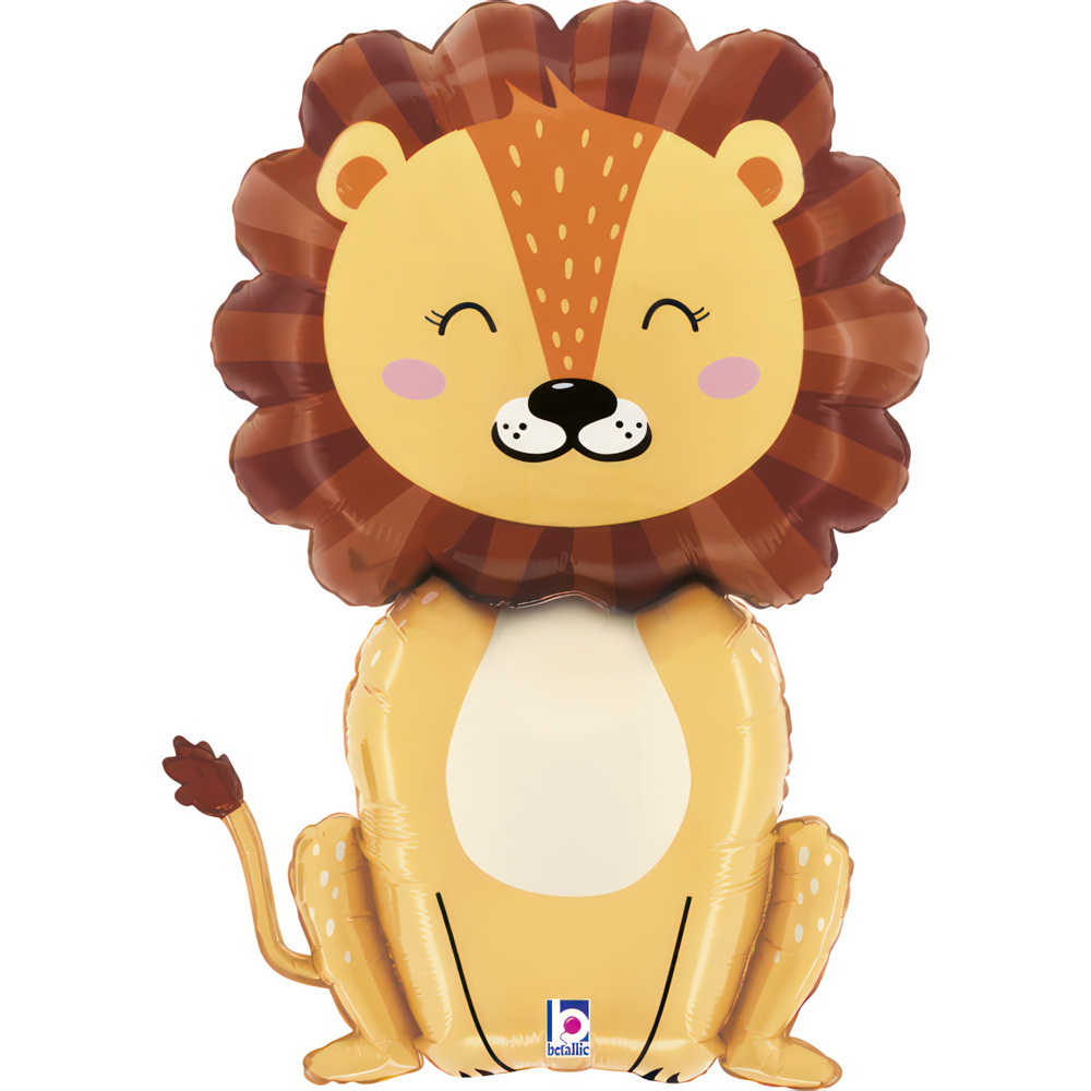[25302-P] Jungle Lion - 32 inch - Betallic