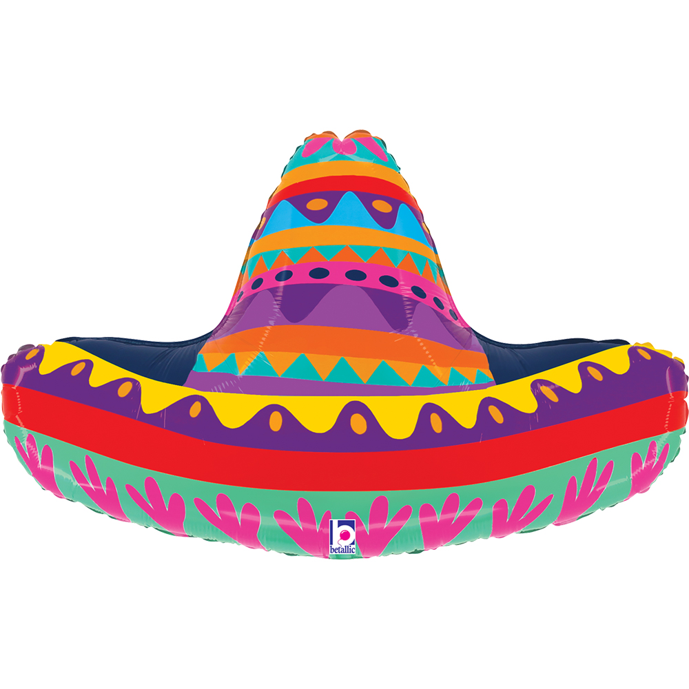 Festive Sombrero - 32 inch - Betallic