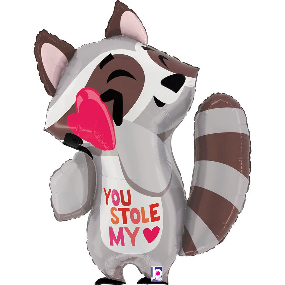You Stole My Heart - Raccoon - 31 inch - Betallic
