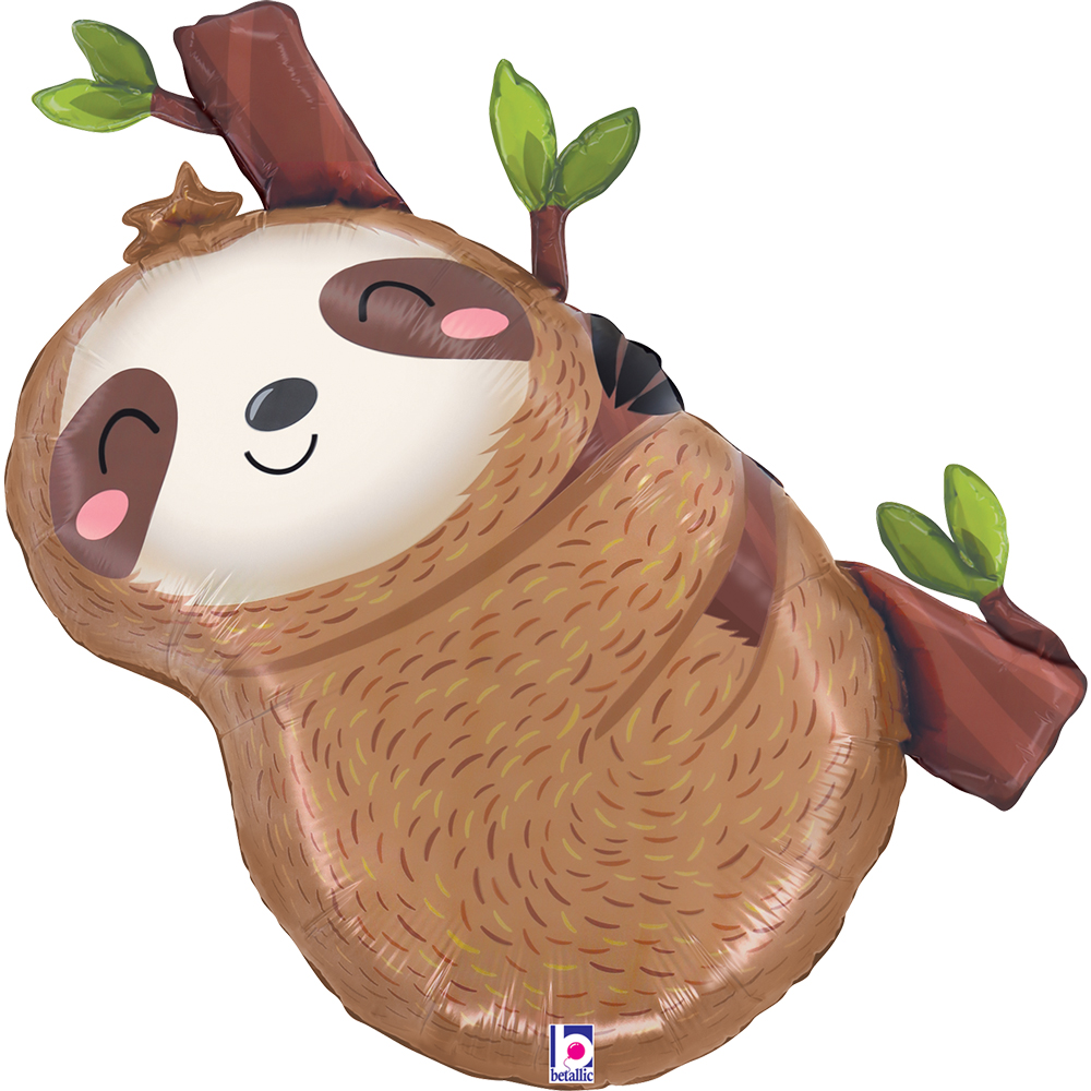 [25465-P] Cute Sloth - 28 inch - Betallic