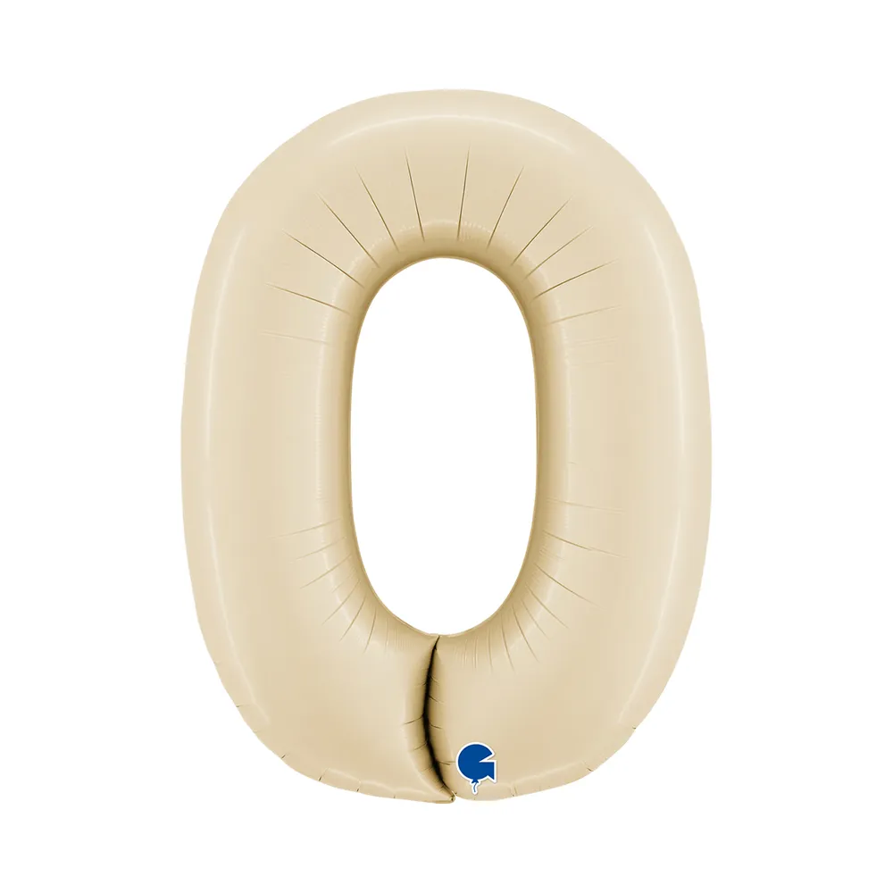 Number 0 - Satin Cream - 26 inch - Grabo