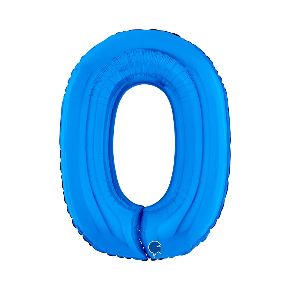 Number 0 - Blue - 26 inch - Grabo