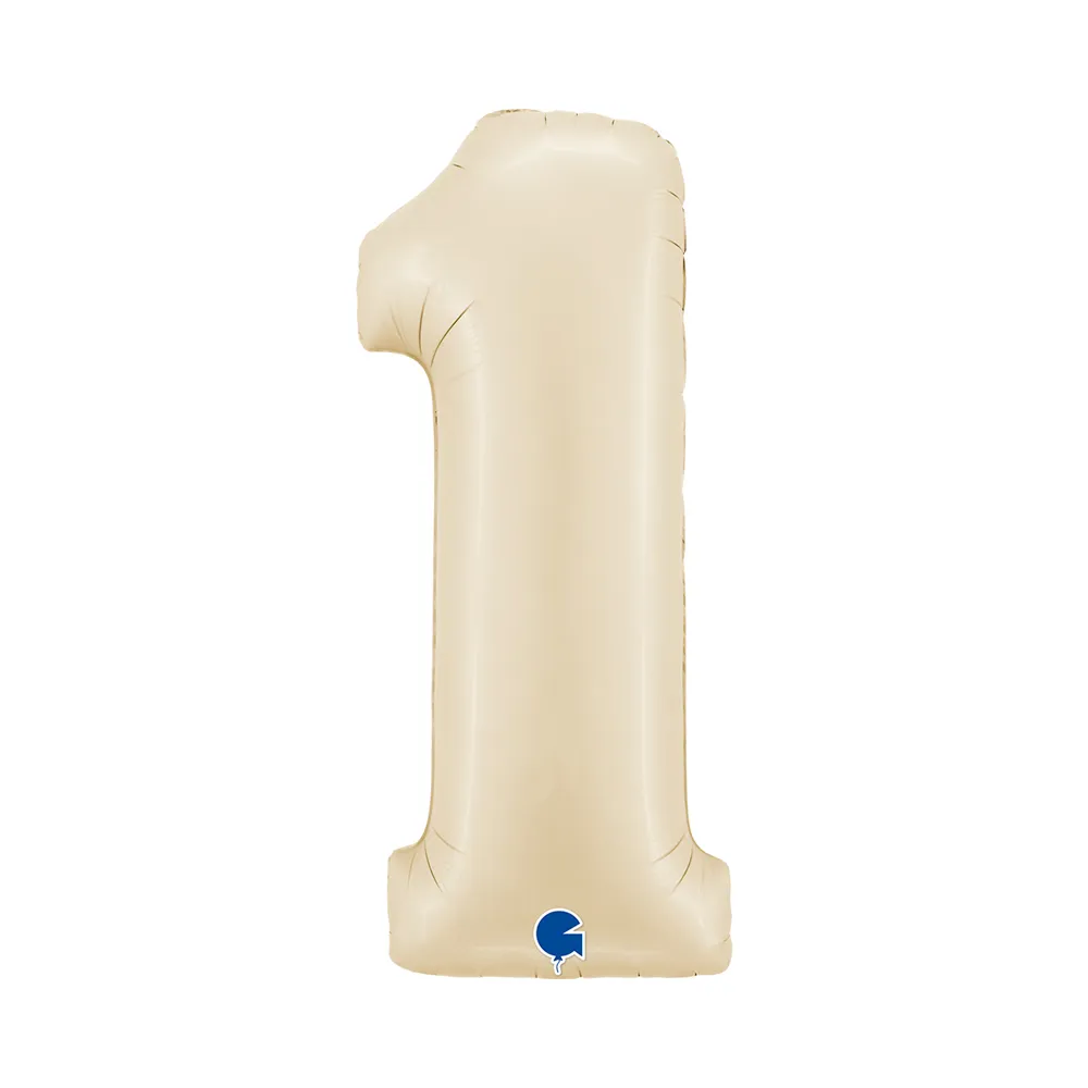 Number 1 - Satin Cream - 26 inch - Grabo