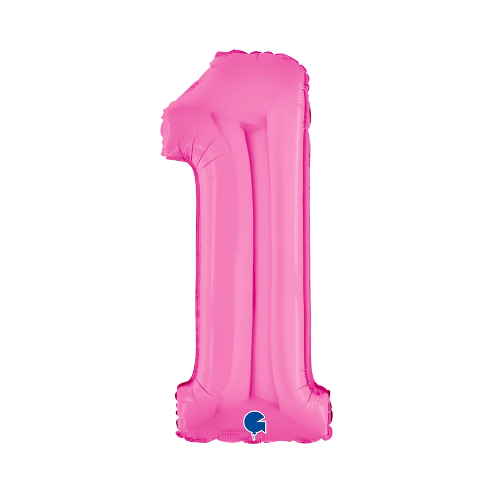 Number 1 - Fuchsia - 26 inch - Grabo