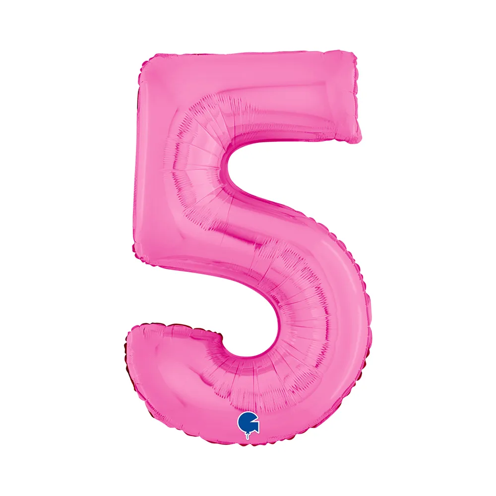 Number 5 - Fuchsia - 26 inch - Grabo