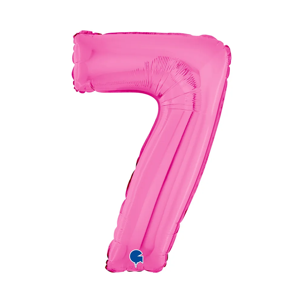 Number 7 - Fuchsia - 26 inch - Grabo