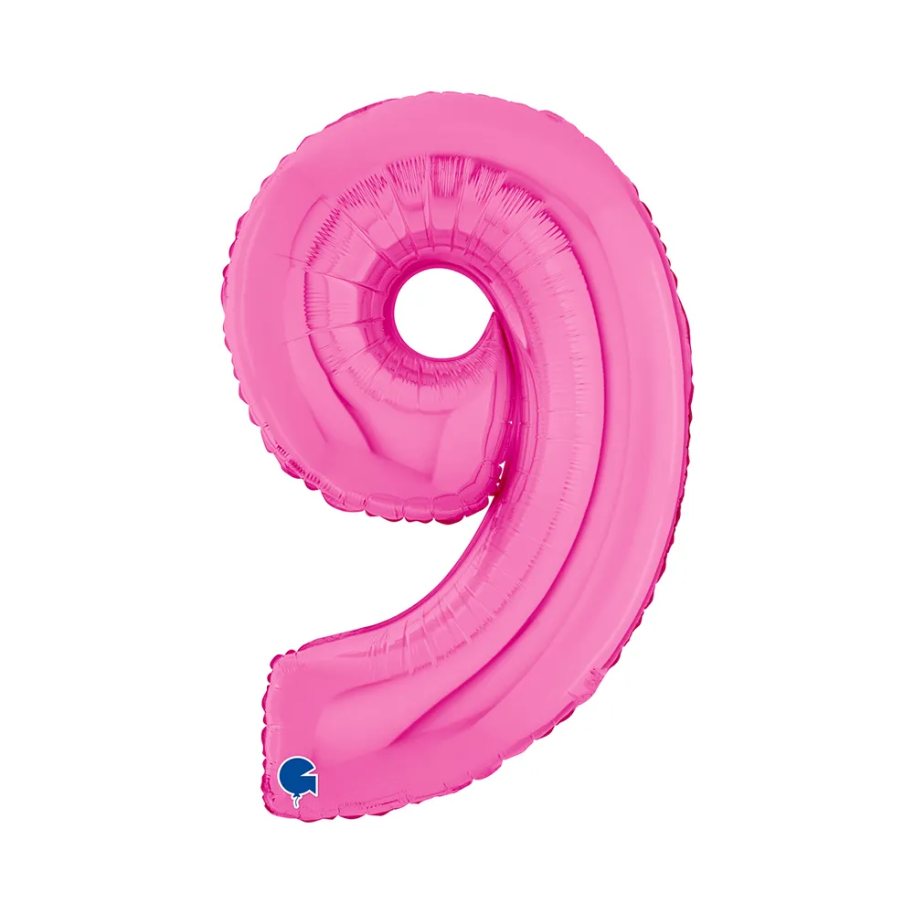 Number 9 - Fuchsia - 26 inch - Grabo
