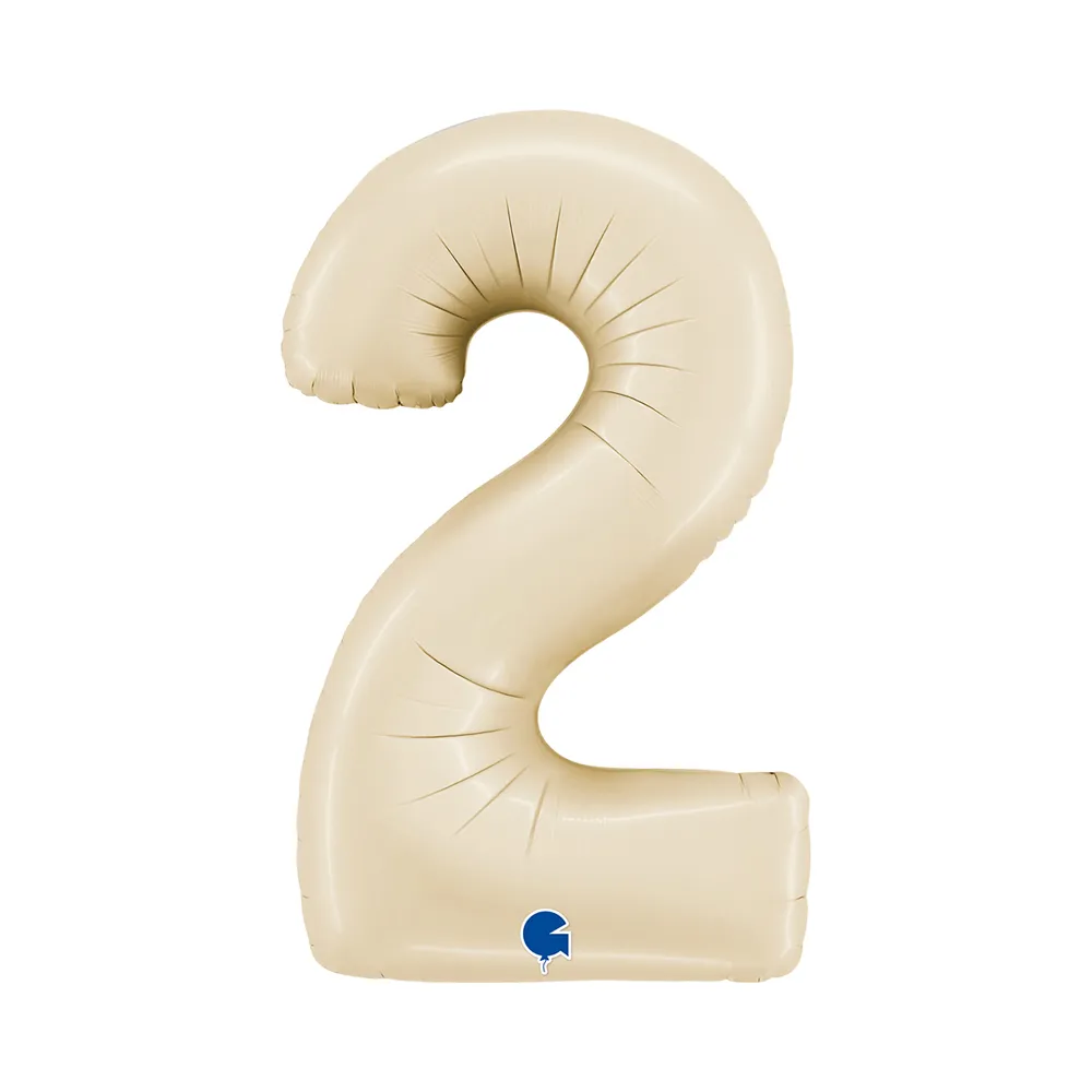 Number 2 - Satin Cream - 26 inch - Grabo