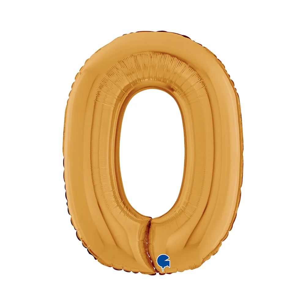 Number 0 - Gold - 26 inch - Grabo