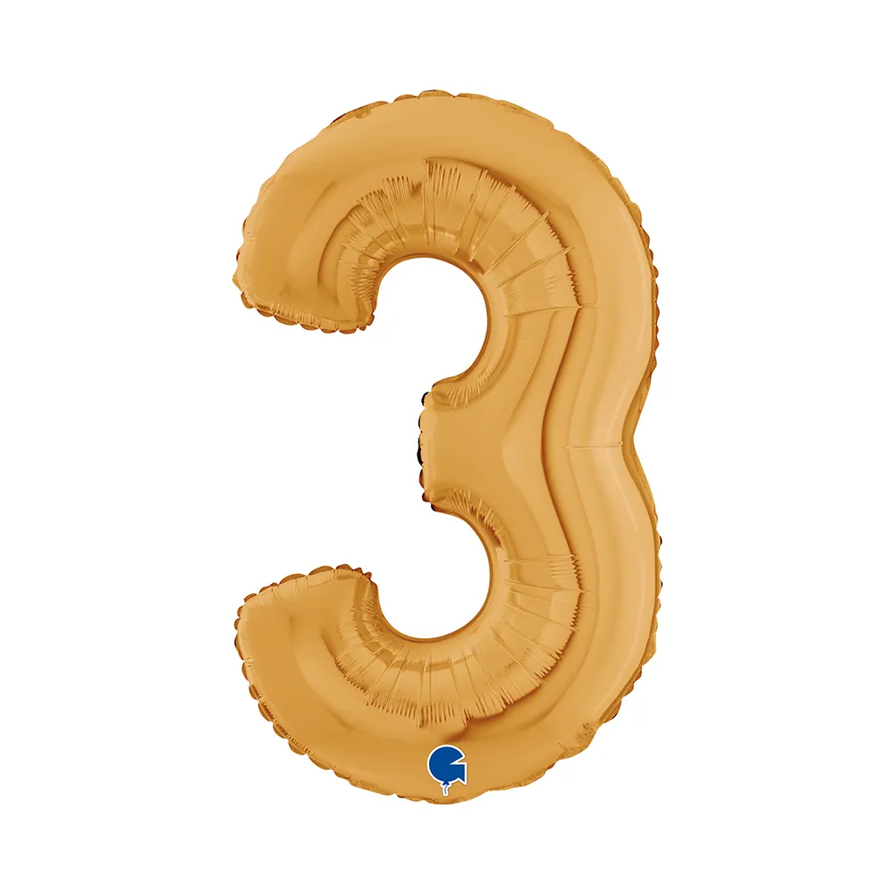Number 3 - Gold - 26 inch - Grabo